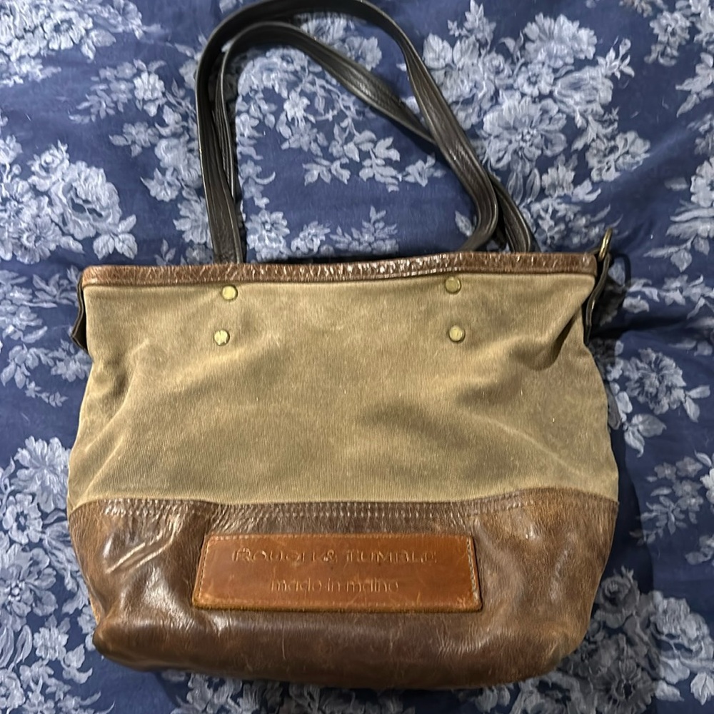 Vintage Rough and Tumble Purse made in Maine